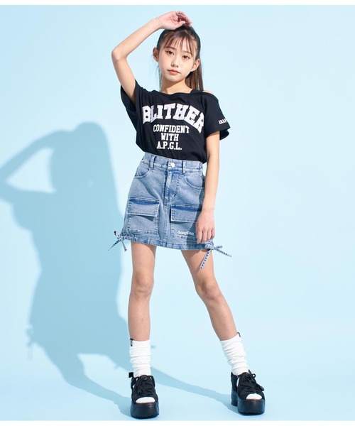 ♡アナップ　silver♡ ANAP GiRL（アナップガール）の「アシンメトリー肩紐ワッペン付