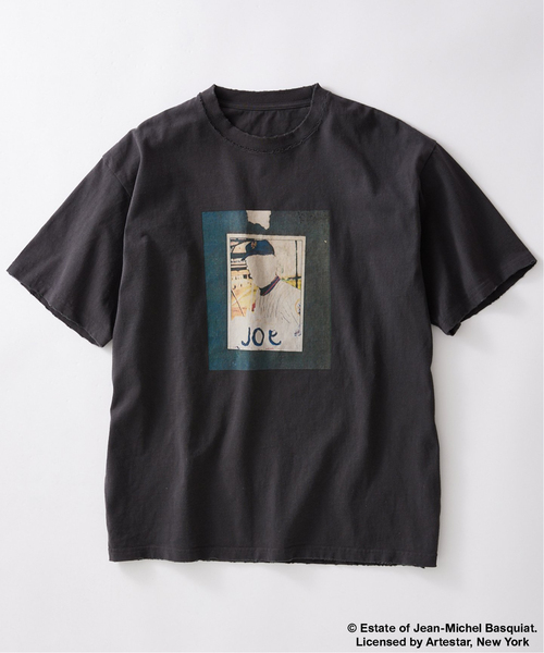 JOURNAL STANDARD（ジャーナルスタンダード）の「WEB限定 Basquiat / バスキア×JOURNAL STANDARD 別注 アートTシャツ（Tシャツ/カットソー・メンズ・アイボリー/ブラウン系その他/ブラック系その他/ブラック×ブラック/マスタード/スミクロ/ブラックミックス・LARGE/MEDIUM/X-LARGE）」の6枚目の写真
