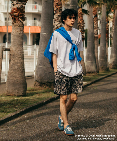 JOURNAL STANDARD（ジャーナルスタンダード）の「WEB限定 Basquiat / バスキア×JOURNAL STANDARD 別注 アートTシャツ（Tシャツ/カットソー・メンズ・アイボリー/ブラウン系その他/ブラック系その他/ブラック×ブラック/マスタード/スミクロ/ブラックミックス・LARGE/MEDIUM/X-LARGE）」の16枚目の写真