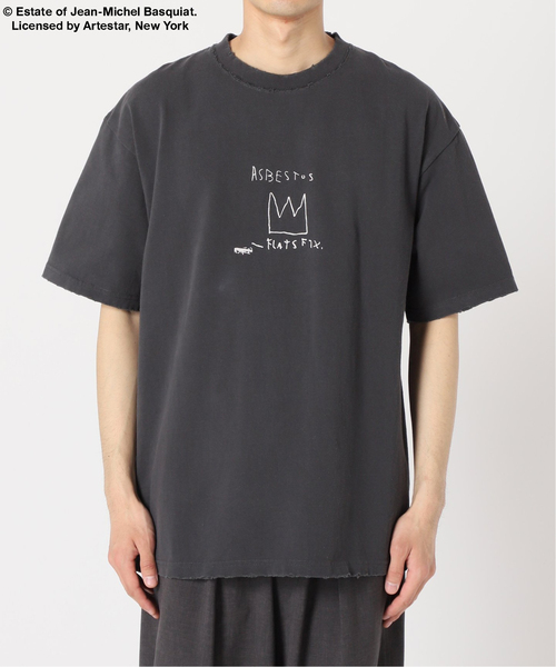 JOURNAL STANDARD（ジャーナルスタンダード）の「WEB限定 Basquiat / バスキア×JOURNAL STANDARD 別注 アートTシャツ（Tシャツ/カットソー・メンズ・アイボリー/ブラウン系その他/ブラック系その他/ブラック×ブラック/マスタード/スミクロ/ブラックミックス・LARGE/MEDIUM/X-LARGE）」の12枚目の写真