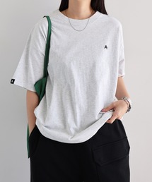 ワンポイントロゴ刺繍Tシャツ