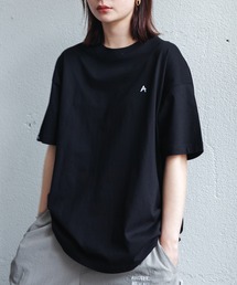ワンポイントロゴ刺繍Tシャツ