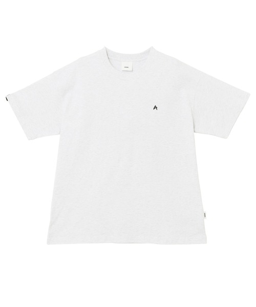 ANME(アンメ)の「ワンポイントロゴ刺繍Tシャツ(Tシャツ/カットソー・レディース・ブラック/オートミール/オフホワイト・M/L/XL/XXL)」の16枚目の写真