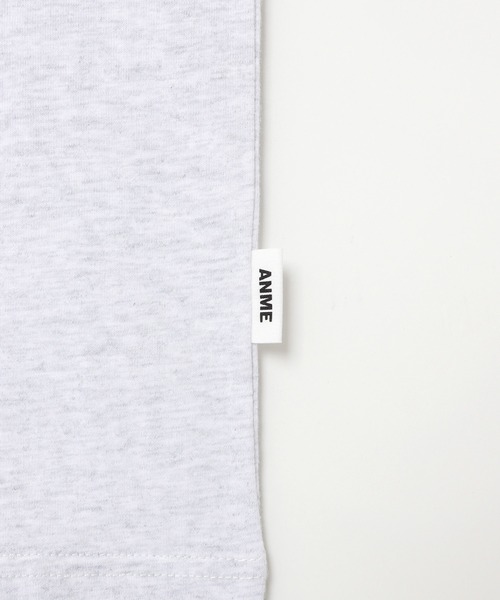 ANME(アンメ)の「ワンポイントロゴ刺繍Tシャツ(Tシャツ/カットソー・レディース・ブラック/オートミール/オフホワイト・M/L/XL/XXL)」の22枚目の写真