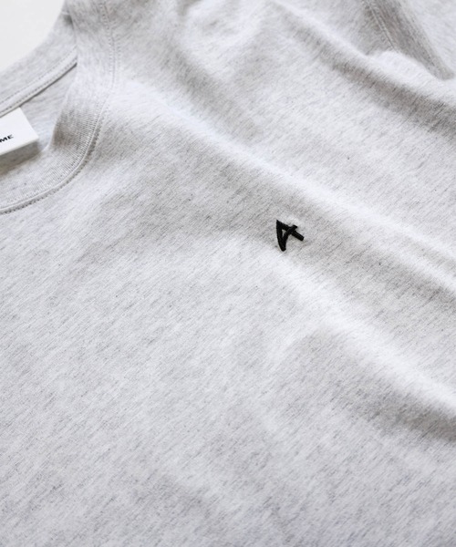 ANME(アンメ)の「ワンポイントロゴ刺繍Tシャツ(Tシャツ/カットソー・レディース・ブラック/オートミール/オフホワイト・M/L/XL/XXL)」の19枚目の写真