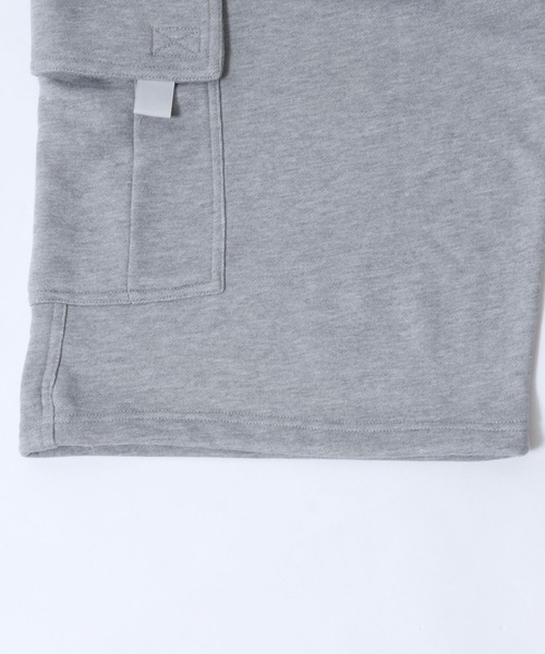 SITRY(シトリー)の「Hevy Weight Sweat Wide Cargo Shorts/ヘビーウェイト スウェット ワイドカーゴショーツ カーゴハーフパンツ(カーゴパンツ・メンズ・ネイビー/ブラック/グレー・M/L)」の15枚目の写真