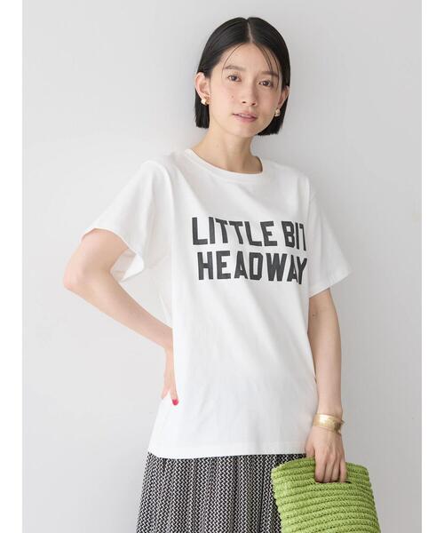 AMERICAN HOLIC（アメリカンホリック）の「ロゴカットプルオーバー（Tシャツ/カットソー・レディース・オフホワイト/チャコールグレー・L/M）」の9枚目の写真