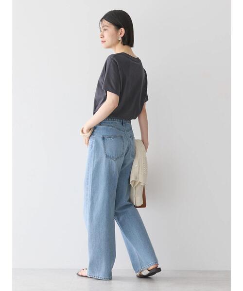 AMERICAN HOLIC（アメリカンホリック）の「ロゴカットプルオーバー（Tシャツ/カットソー・レディース・オフホワイト/チャコールグレー・L/M）」の15枚目の写真