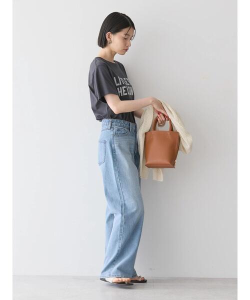 AMERICAN HOLIC（アメリカンホリック）の「ロゴカットプルオーバー（Tシャツ/カットソー・レディース・オフホワイト/チャコールグレー・L/M）」の16枚目の写真