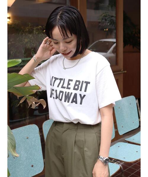 AMERICAN HOLIC（アメリカンホリック）の「ロゴカットプルオーバー（Tシャツ/カットソー・レディース・オフホワイト/チャコールグレー・L/M）」の18枚目の写真