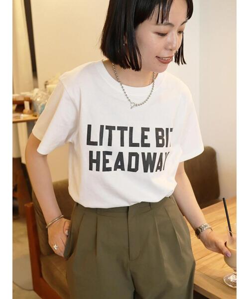 AMERICAN HOLIC（アメリカンホリック）の「ロゴカットプルオーバー（Tシャツ/カットソー・レディース・オフホワイト/チャコールグレー・L/M）」の19枚目の写真