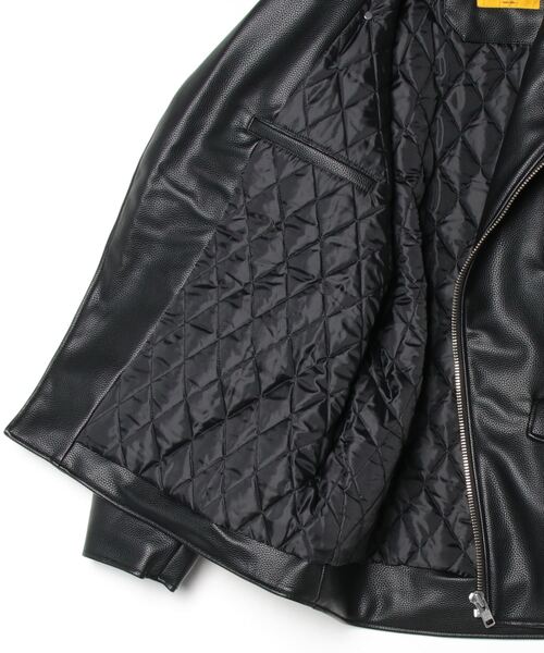 FAT(エフエイティー)の「COUNTER(ライダースジャケット・メンズ・イエロー/ブラック・TITCH(M)/SKINNY(L)/FAT(XL)/JUMBO(XXL))」の4枚目の写真