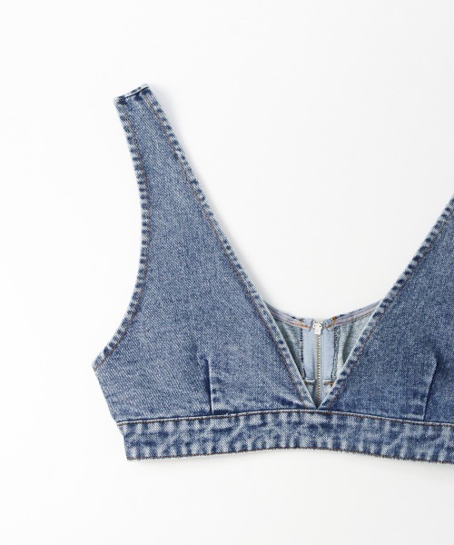 led.tokyo（レッドトウキョウ）の「【led.tokyo】デニムビスチェ（ベスト・レディース・グレー/ブルー・FREE）」の17枚目の写真