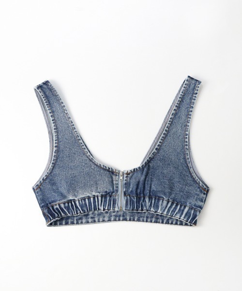 led.tokyo（レッドトウキョウ）の「【led.tokyo】デニムビスチェ（ベスト・レディース・グレー/ブルー・FREE）」の16枚目の写真