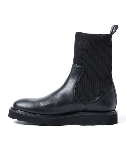 【セール】【別注】CAMINANDO / ニットカフ アンクルブーツ（ブーツ）｜CAMINANDO（カミナンド）