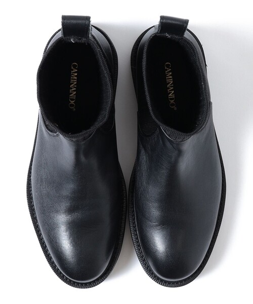 【セール】【別注】CAMINANDO / ニットカフ アンクルブーツ（ブーツ）｜CAMINANDO（カミナンド）