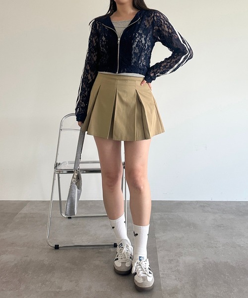 apres jour mignon(アプレジュールミニョン)の「ラインレースパーカー【ZOZOTOWN限定アイテム】(パーカー・レディース・ネイビー/ブラック/オフホワイト・X-LARGE/フリー)」の22枚目の写真