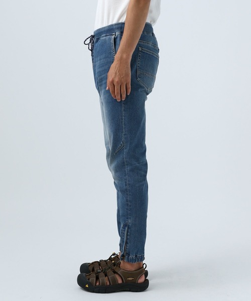 BAYFLOW(ベイフロー)の「【BFJ】ジョグデニムパンツ(デニムパンツ・メンズ・グレー/ダークブルー/ブラック/ブルー・LARGE/MEDIUM/SMALL)」の12枚目の写真