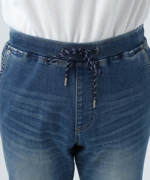 BAYFLOW(ベイフロー)の「【BFJ】ジョグデニムパンツ(デニムパンツ・メンズ・グレー/ダークブルー/ブラック/ブルー・LARGE/MEDIUM/SMALL)」の8枚目の写真