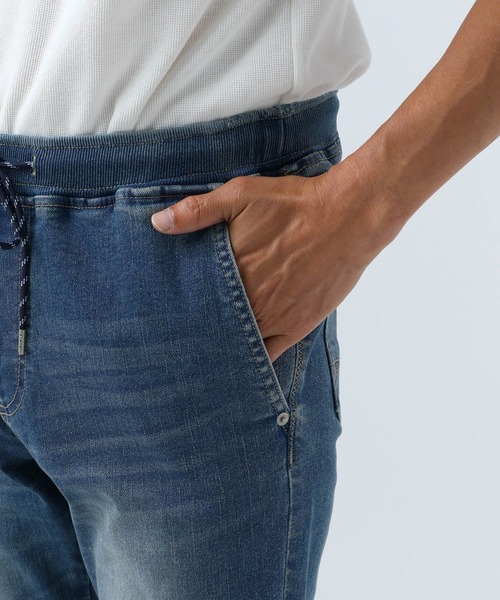 BAYFLOW(ベイフロー)の「【BFJ】ジョグデニムパンツ(デニムパンツ・メンズ・グレー/ダークブルー/ブラック/ブルー・LARGE/MEDIUM/SMALL)」の7枚目の写真