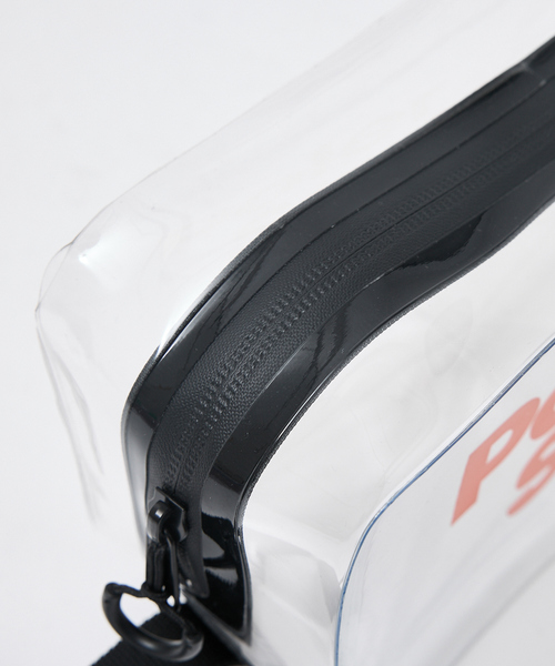 POLeR（ポーラー）の「【POLeR/ポーラー】PVC CLEAR POUCH M/クリア防水ポーチ（エコバッグ/サブバッグ・メンズ・オレンジ/クリア/ブラック/その他1・フリー）」の11枚目の写真