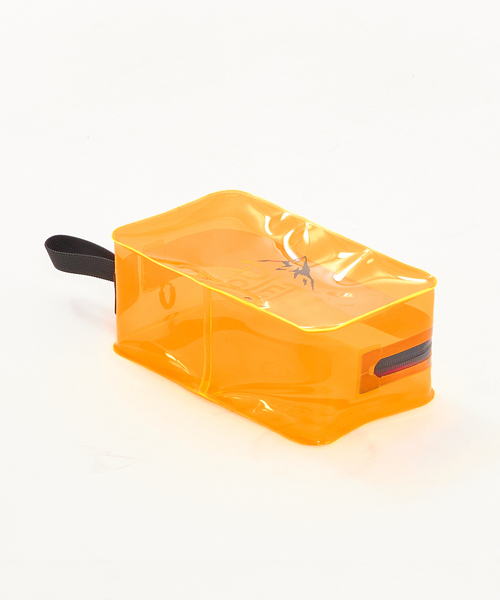 POLeR（ポーラー）の「【POLeR/ポーラー】PVC CLEAR POUCH M/クリア防水ポーチ（エコバッグ/サブバッグ・メンズ・オレンジ/クリア/ブラック/その他1・フリー）」の21枚目の写真