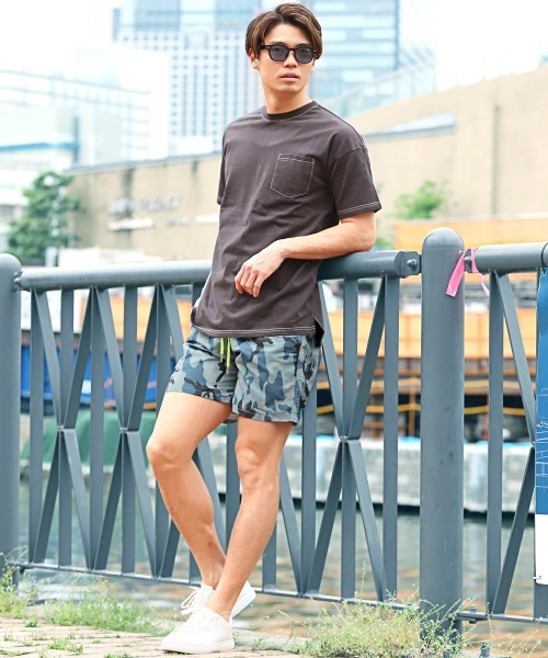 LUXSTYLE（ラグスタイル）の「水陸両用ショートパンツ（その他パンツ・メンズ・ネイビー・M/L）」の6枚目の写真