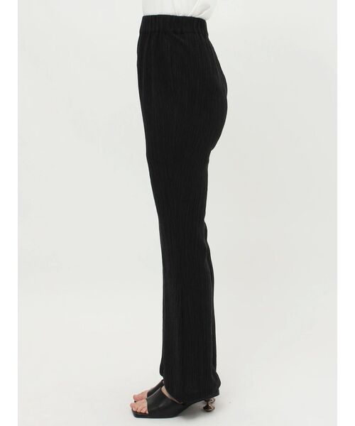 MURUA（ムルーア）の「プリーツイージーワイドパンツ（その他パンツ・レディース・ホワイト/ブラック/ライトグリーン・FREE）」の4枚目の写真