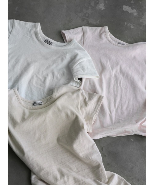 【セール】recycled fabric minimal tee（Tシャツ/カットソー）｜Katrin TOKYO（カトリーントーキョー）