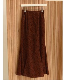 flower long skirt