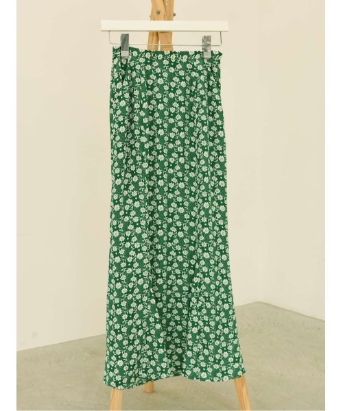 Katrin TOKYO（カトリーントーキョー）の「flower long skirt（スカート・レディース・ブルー/ブラウン系その他/スモークピンク/オレンジ/ブラウン/グリーン・FREE/XS）」の3枚目の写真