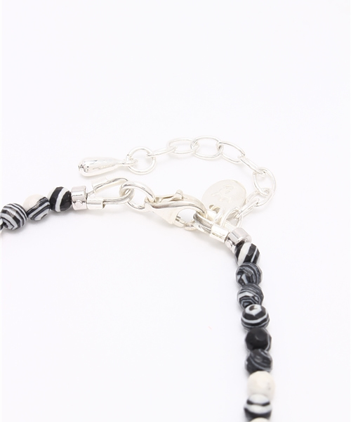 Esperanto（エスペラント）の「esperanto (エスペラント) /マーブルビーズ アンクレット（アンクレット・メンズ・ピンク系その他/ブルー/レッド/ブラック・ONE SIZE）」の8枚目の写真