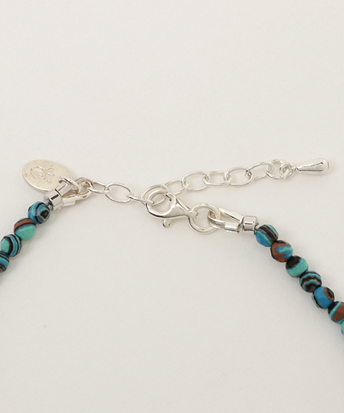 Esperanto（エスペラント）の「esperanto (エスペラント) /マーブルビーズ アンクレット（アンクレット・メンズ・ピンク系その他/ブルー/レッド/ブラック・ONE SIZE）」の10枚目の写真