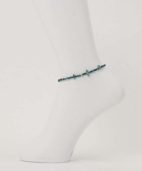 Esperanto（エスペラント）の「esperanto (エスペラント) /マーブルビーズ アンクレット（アンクレット・メンズ・ピンク系その他/ブルー/レッド/ブラック・ONE SIZE）」の11枚目の写真