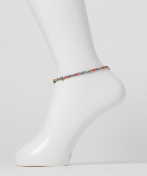 Esperanto（エスペラント）の「esperanto (エスペラント) /マーブルビーズ アンクレット（アンクレット・メンズ・ピンク系その他/ブルー/レッド/ブラック・ONE SIZE）」の14枚目の写真