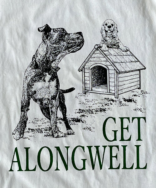 CPCM(シーピーシーエム)の「DOGイラストT(Tシャツ/カットソー・レディース・ホワイト系その他2/ホワイト/ホワイト系その他・MEDIUM/LARGE)」の16枚目の写真