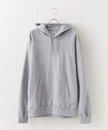 ▲CROSS&STITCH/クロスアンドステッチ レギュラーウェイト 裏パイル スウェットプルオーバーパーカー 10oz ユニセックス