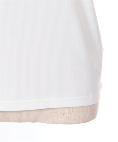 axes femme（アクシーズファム）の「フロッキーチュール切替プルオーバー（Tシャツ/カットソー・レディース・サックスブルー/ブラック/ホワイト・FREE）」の19枚目の写真