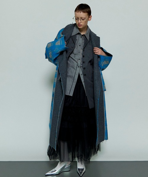 メゾンスペシャル　MaisonSpecialパンプス サイズ36 MAISON SPECIAL ジーンズ デニム デニムパンツ Side Slash Denim