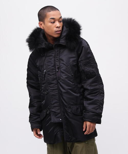 VINTAGE LINE》N-3B BLACK / AVIREX / アヴィレックス（ナイロン 