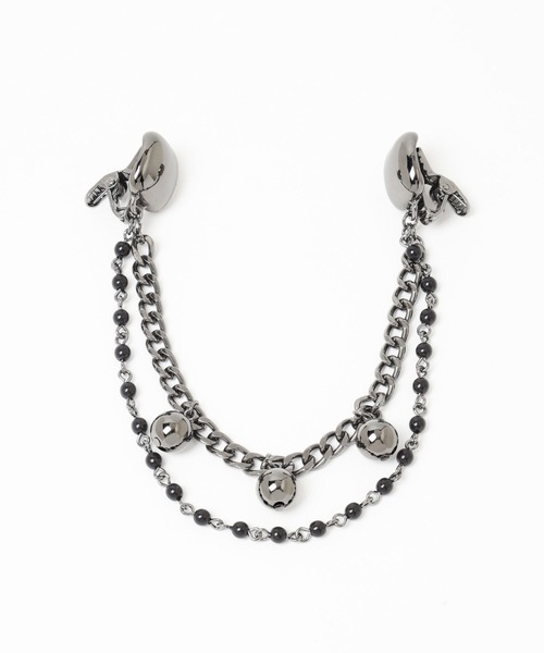 HARE（ハレ）の「デザインラペルクリップ(HARE)（ブローチ/コサージュ・レディース・シルバー/ブラック/シルバー系その他・FREE）」の18枚目の写真