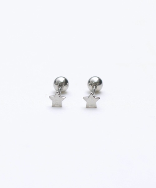 Peony(ピオニー)の「【Peony/ピオニー】/サージカルステンレス シンプルスターピアス(ピアス(両耳用)・レディース・ゴールド/ピンクゴールド/シルバー・FREE)」の7枚目の写真