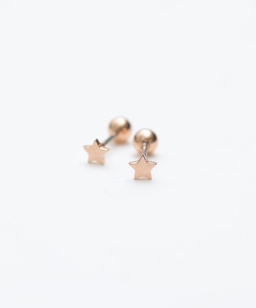 Peony(ピオニー)の「【Peony/ピオニー】/サージカルステンレス シンプルスターピアス(ピアス(両耳用)・レディース・ゴールド/ピンクゴールド/シルバー・FREE)」の10枚目の写真