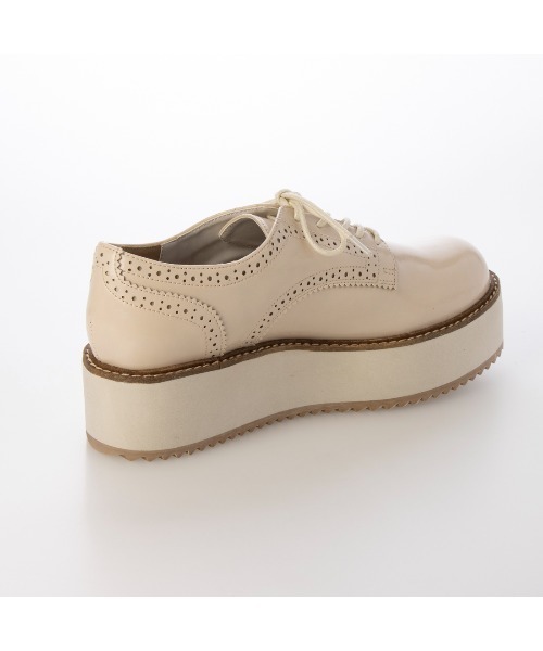 EVOL(イーボル)の「【EVOL】メダリオンレースアップシューズ IX5550(ローファー・レディース・ブラック/ベージュ・23.5cm/23.0cm/22.5cm/22.0cm/21.5cm/25.0cm/24.5cm/24.0cm)」の10枚目の写真