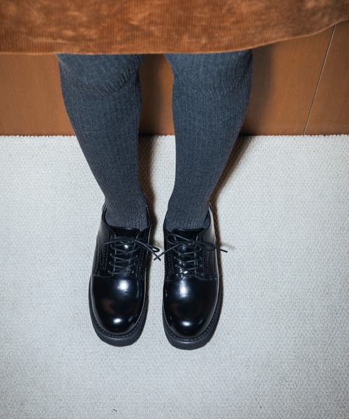 EVOL(イーボル)の「【EVOL】メダリオンレースアップシューズ IX5550(ローファー・レディース・ブラック/ベージュ・23.5cm/23.0cm/22.5cm/22.0cm/21.5cm/25.0cm/24.5cm/24.0cm)」の15枚目の写真