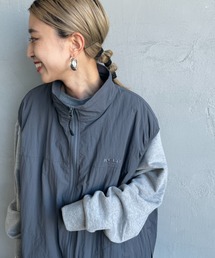 [KELTY/ケルティ] 別注 中綿入り サイドスリットナイロンベスト