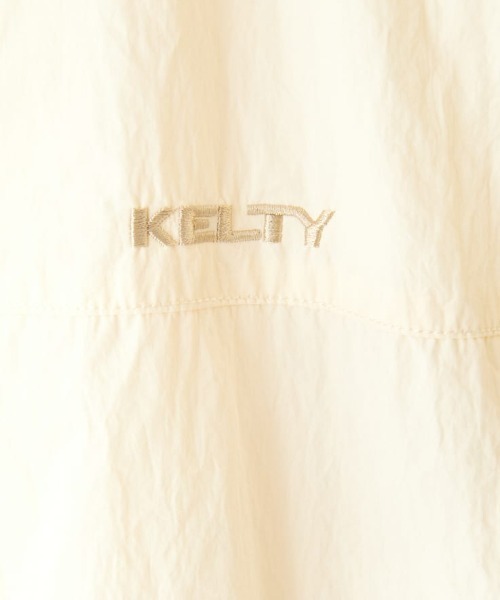 KELTY（ケルティ）の「[KELTY/ケルティ] 別注 中綿入り サイドスリットナイロンベスト（ベスト・レディース・アイボリー/ブラック/チャコール・S/M）」の19枚目の写真
