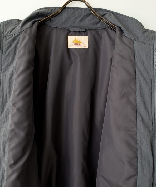 KELTY（ケルティ）の「[KELTY/ケルティ] 別注 中綿入り サイドスリットナイロンベスト（ベスト・レディース・アイボリー/ブラック/チャコール・S/M）」の5枚目の写真
