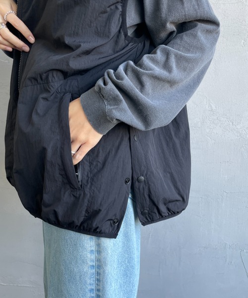 KELTY（ケルティ）の「[KELTY/ケルティ] 別注 中綿入り サイドスリットナイロンベスト（ベスト・レディース・アイボリー/ブラック/チャコール・S/M）」の22枚目の写真