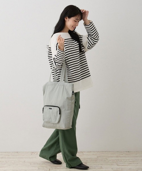 ROOTOTE（ルートート）の「ルートート / SN.セオルーdelta.パッカブル-B（バックパック/リュック・レディース・ブラック/グリーン/コーラルピンク/クリーム/グレー・FREE）」の11枚目の写真